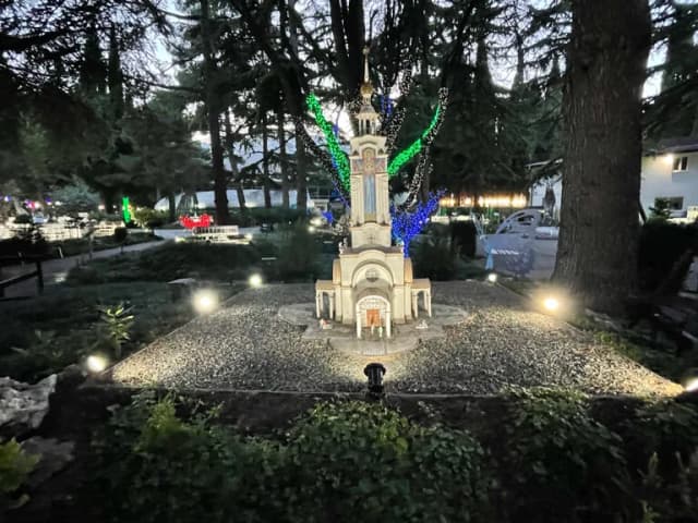 Парк миниатюр (Алушта) — панорама