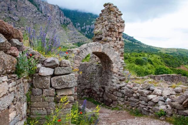 Крепость Фуна — панорама