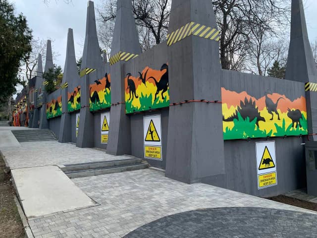 Парк динозавров Затерянный мир