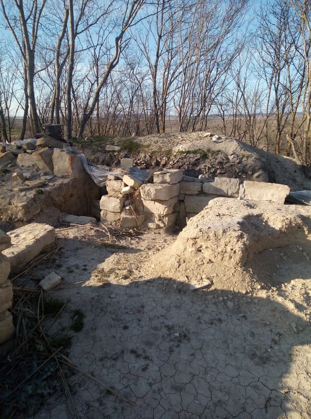 Раскопки цитадели Раевского городища