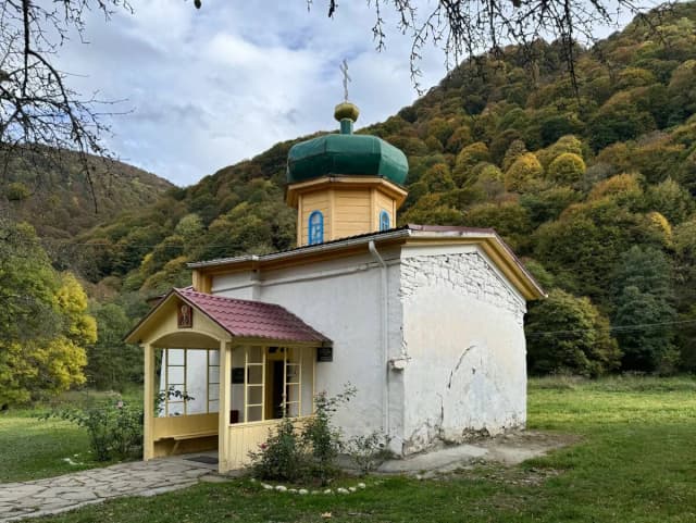 Южный Зеленчукский храм (Ильинский) — панорама