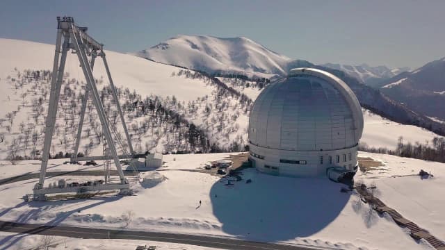 Астрофизическая обсерватория РАН (БТА) — панорама