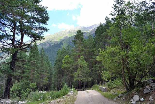 Ущелье Адыр-Су — панорама