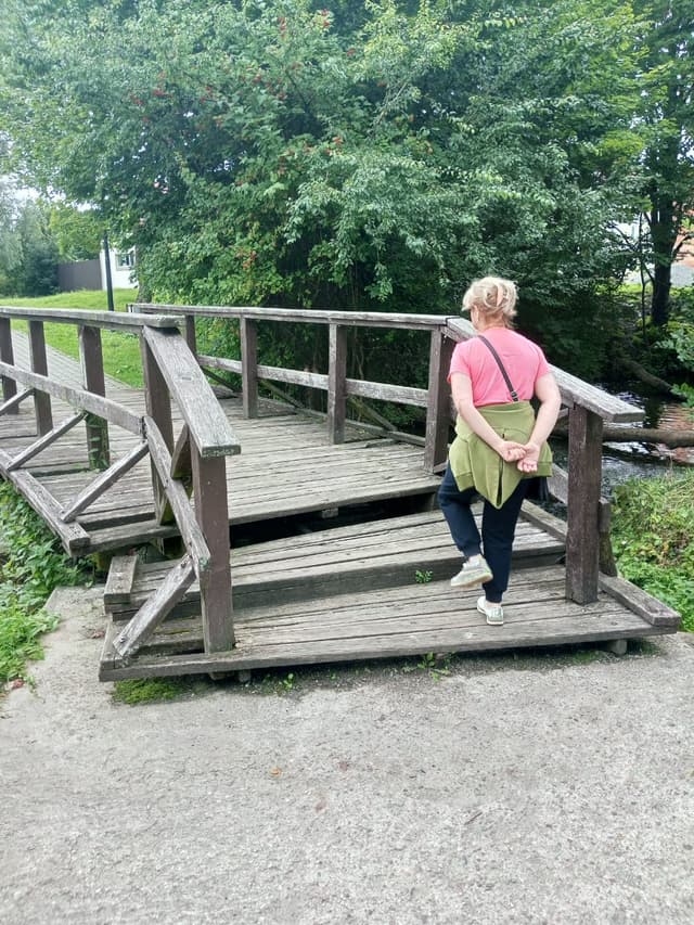 Руины городской стены