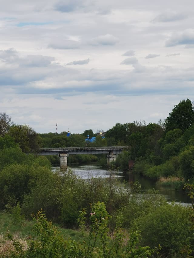 Немецкая плотина Водопад