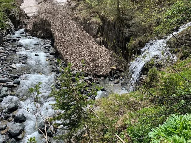 Водопад "Чертова мельница" — панорама