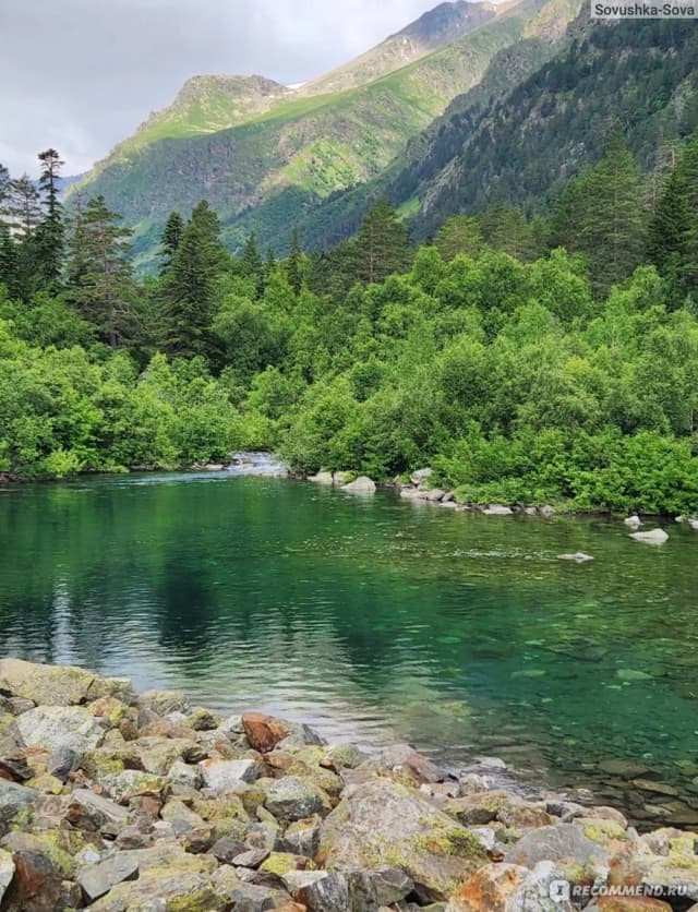 Бадукские озера — Домбай, главное фото