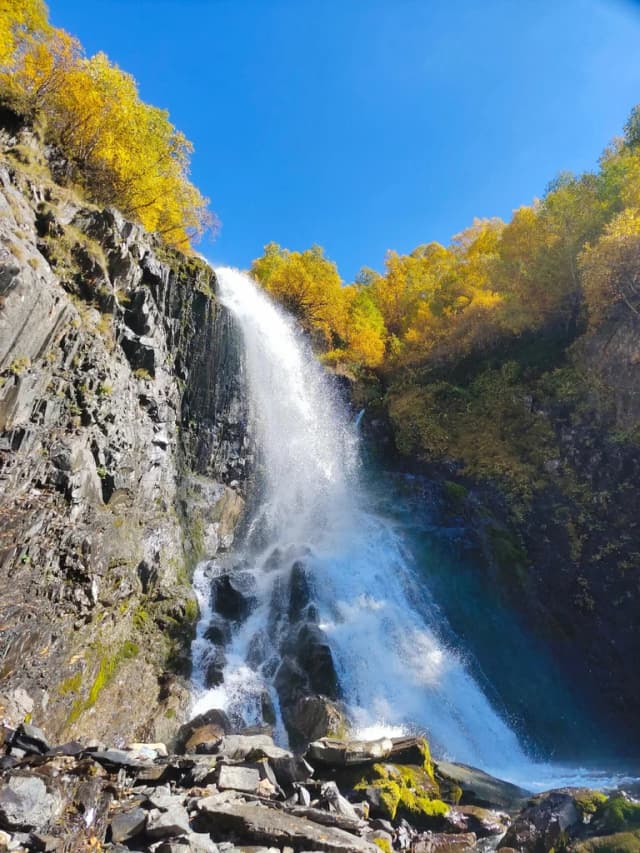 Чухчурские водопады — Домбай, главное фото