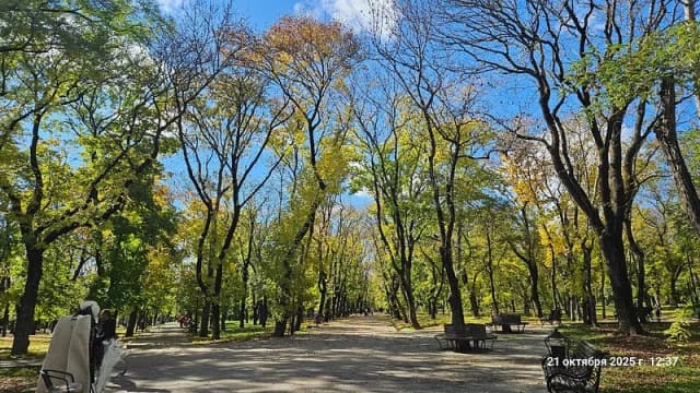 Курортный парк в Ессентуках — панорама
