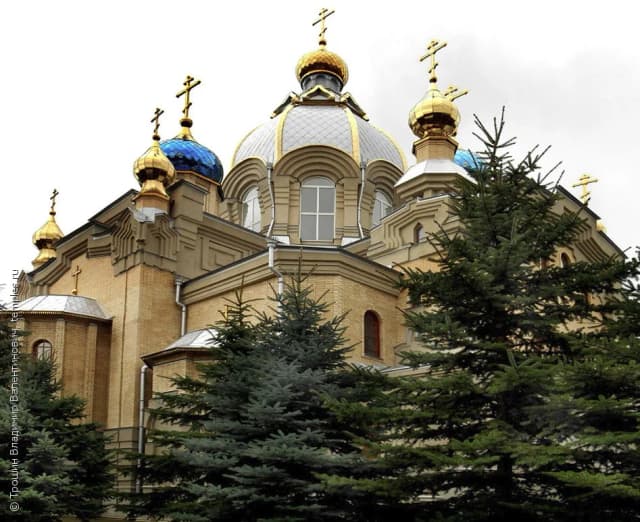 Храм Святого Пантелеймона в Ессентуках — панорама