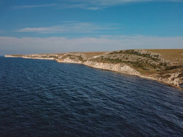 Оползневое урочище Джангуль — панорама