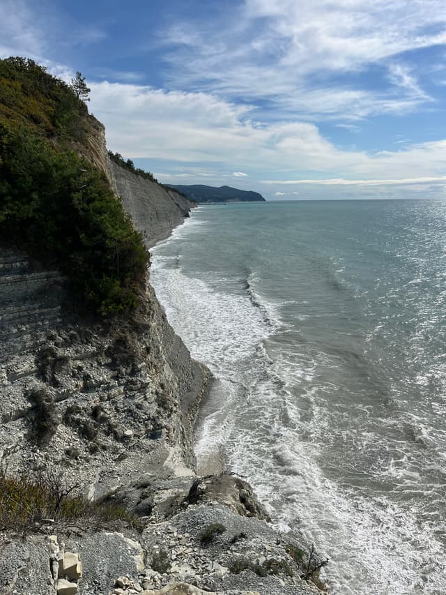 Водопад лестница