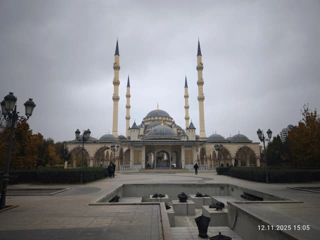 Центральная мечеть Сердце Чечни имени Ахмата Кадырова