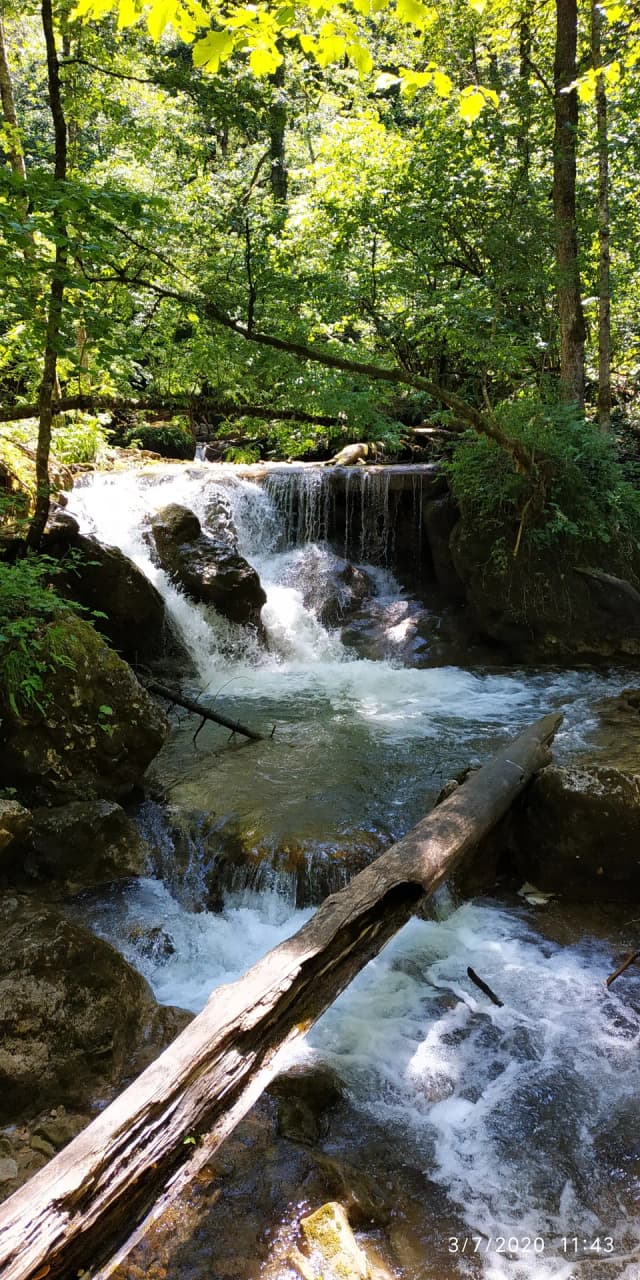 Мезмайский водопад