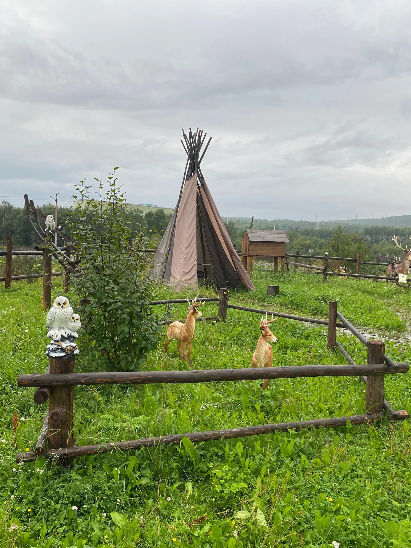 Саамская деревня