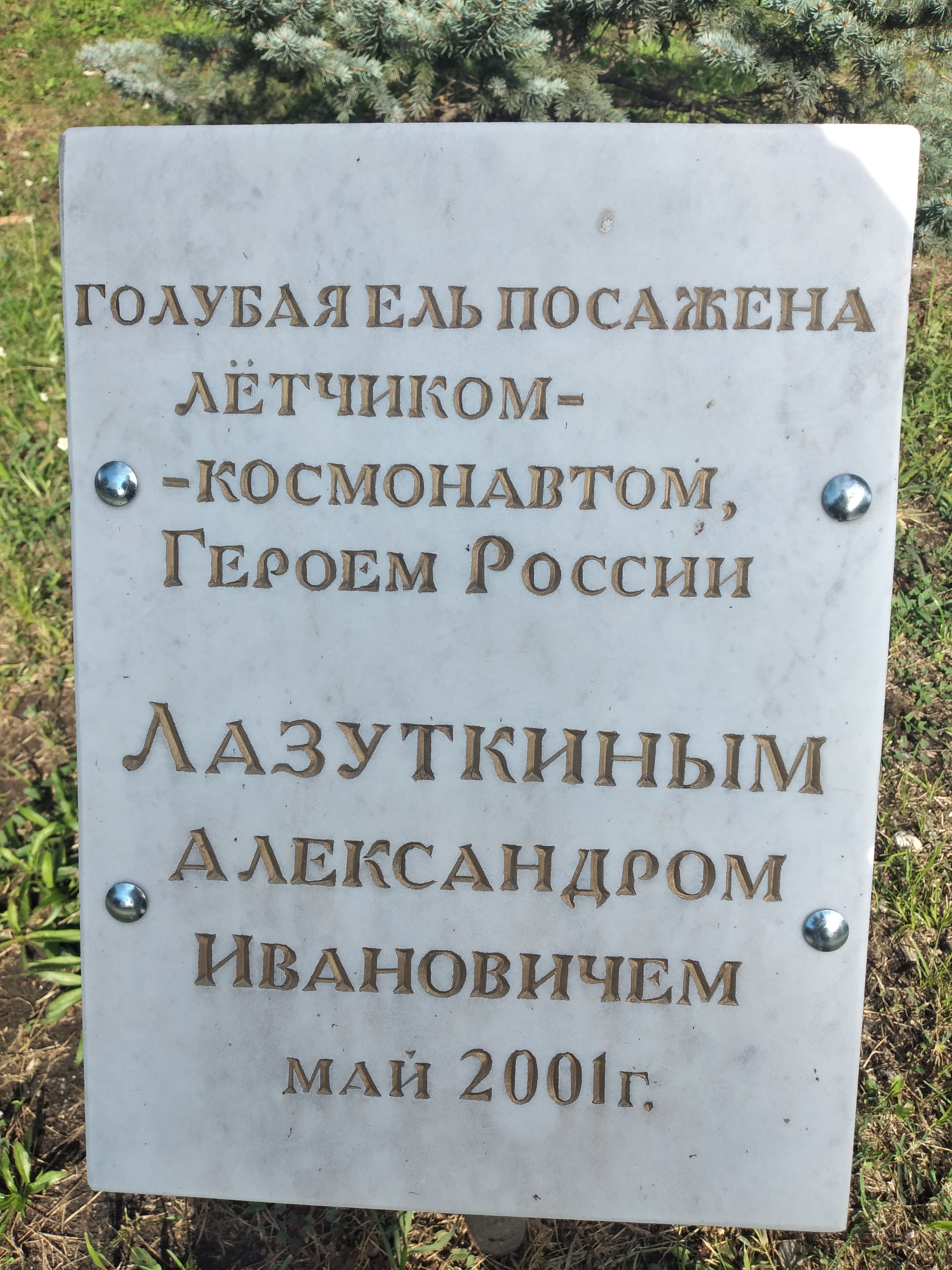 Аллея космонавтов