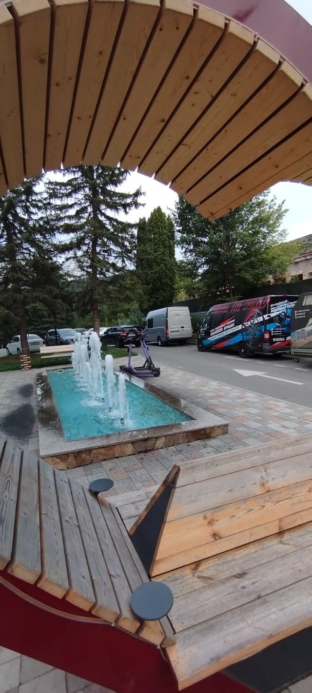 Скамейка сердце