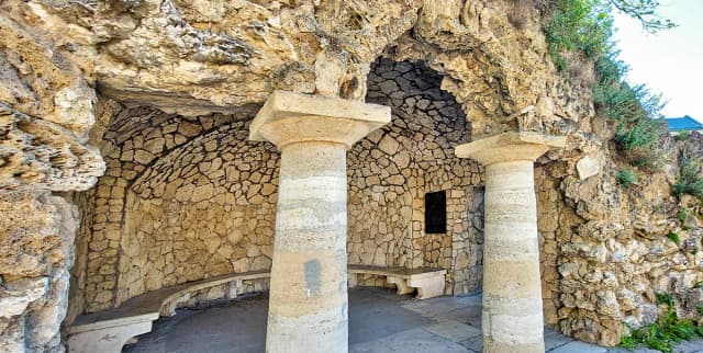 Грот Дианы — панорама