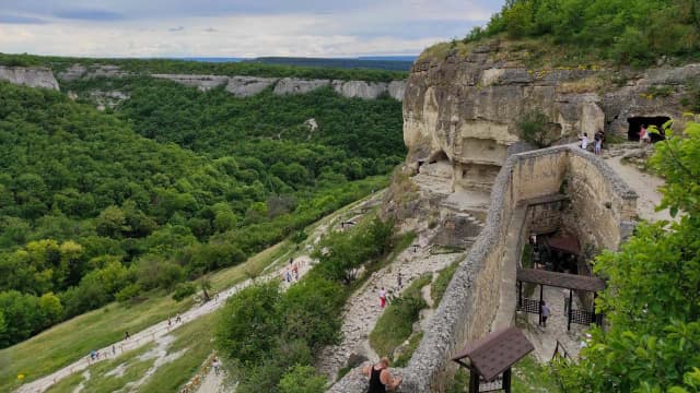 Чуфут-Кале — панорама