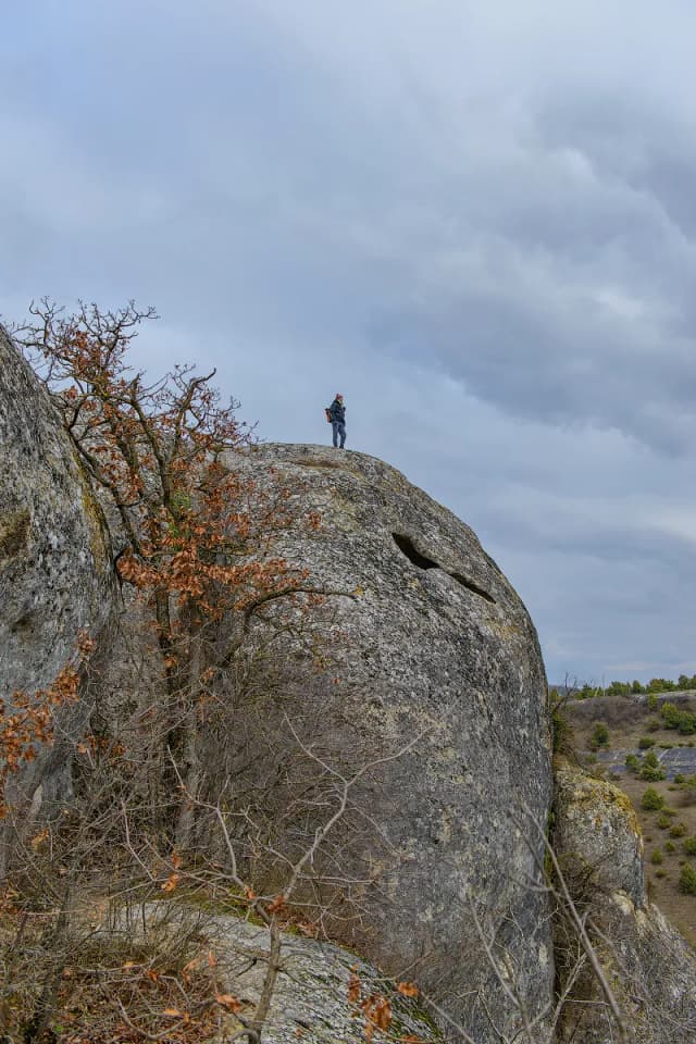 Пещерный город Эски-Кермен — панорама
