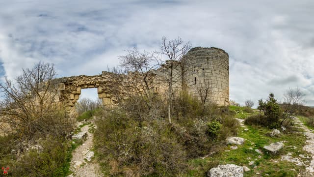 Сюйреньская крепость — панорама