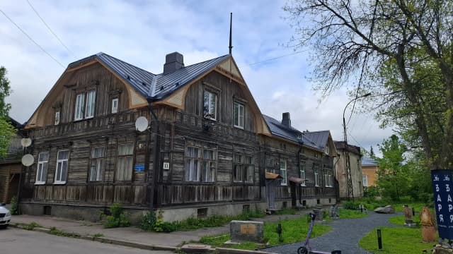 Парк Тонтту - аллея домиков