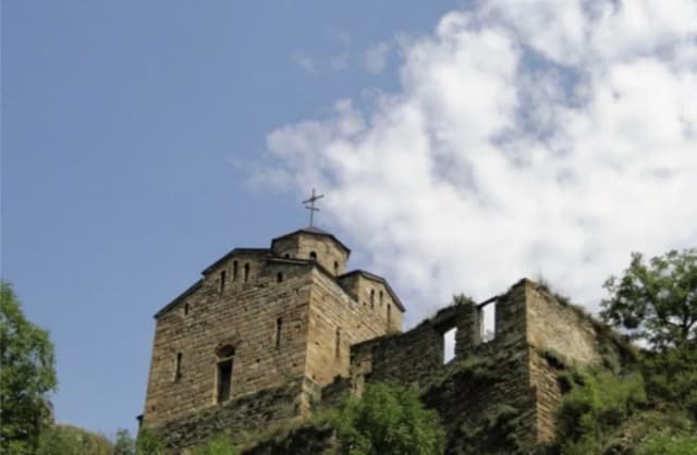 Сентинский храм — панорама