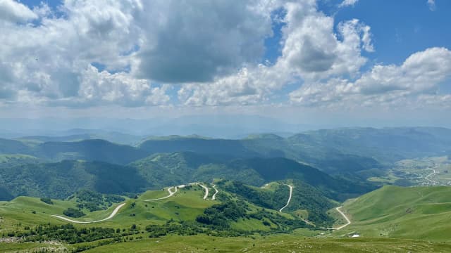 Перевал Гум-Баши — панорама