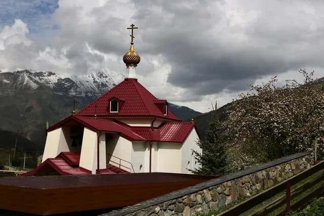 Аланский Успенский мужской монастырь — панорама