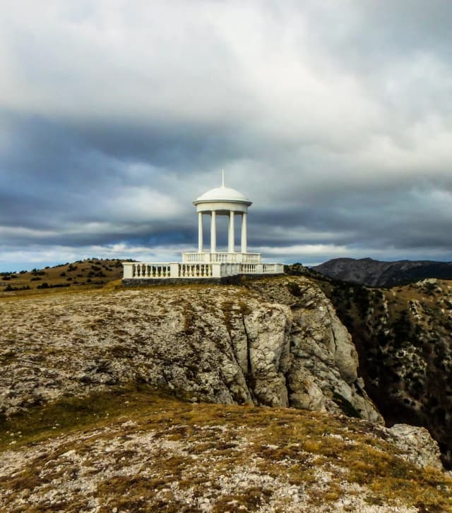 Беседка ветров (Гурзуфская яйла) — панорама