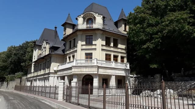 Курортный парк в Железноводске — панорама