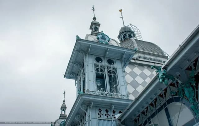Пушкинская галерея в Железноводске — панорама