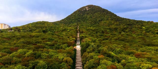 Гора Железная в Железноводске — панорама