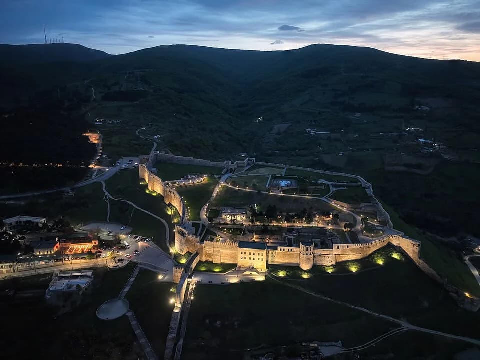 Дербент — крепость с воздуха