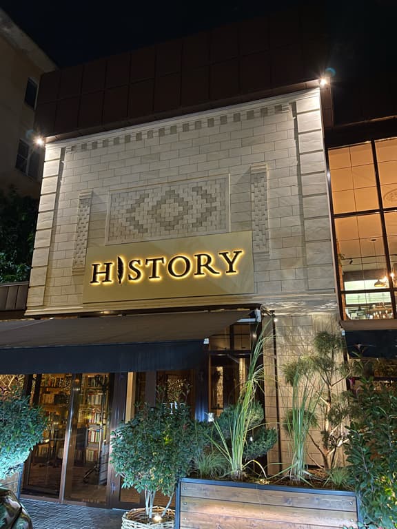 History