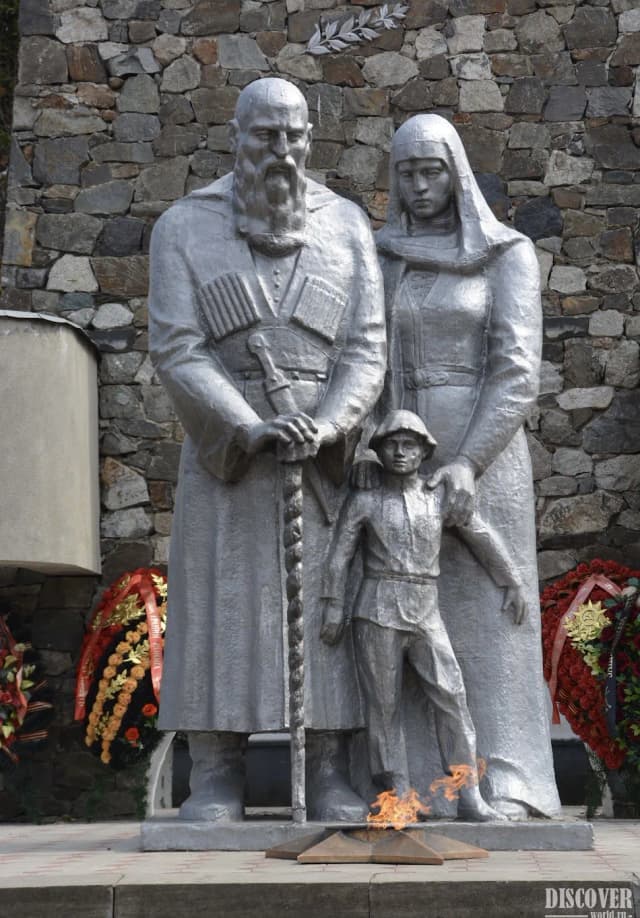 Мемориал Славы (Памятник погибшим в ВОВ) — панорама