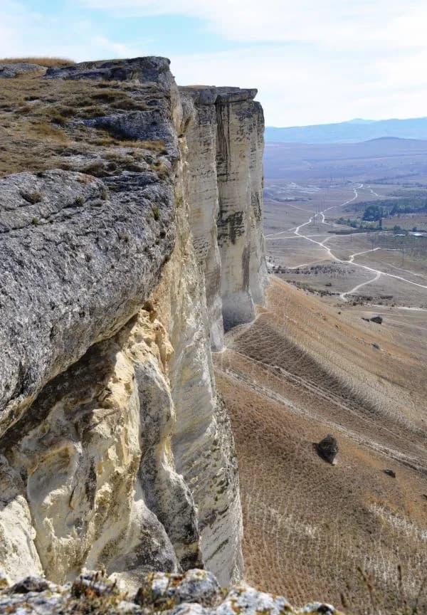 Белая скала (Ак-Кая) — фото изнутри