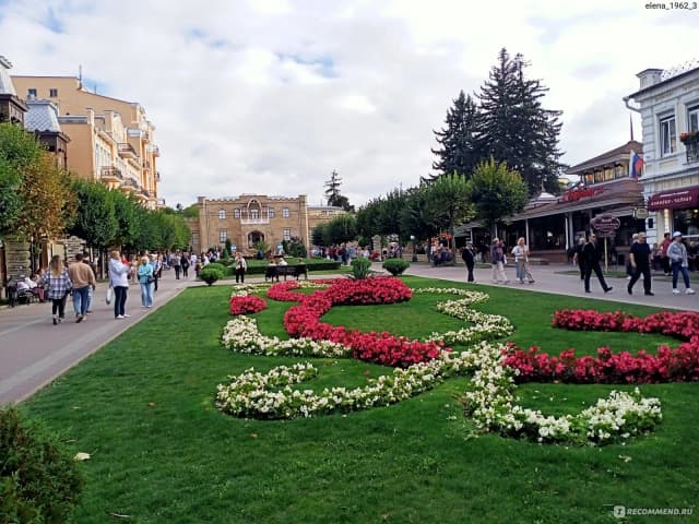 Курортный бульвар — окрестности