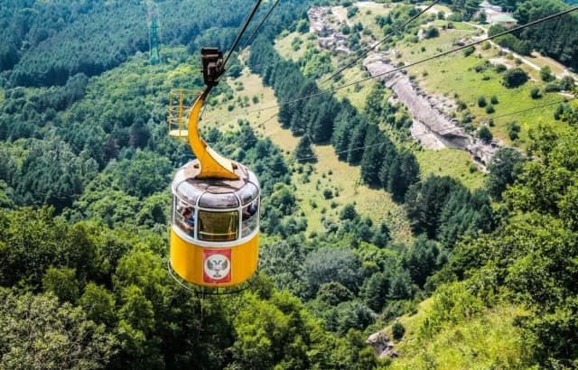 Канатная дорога — панорама