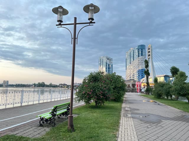 Набережная реки Кубань