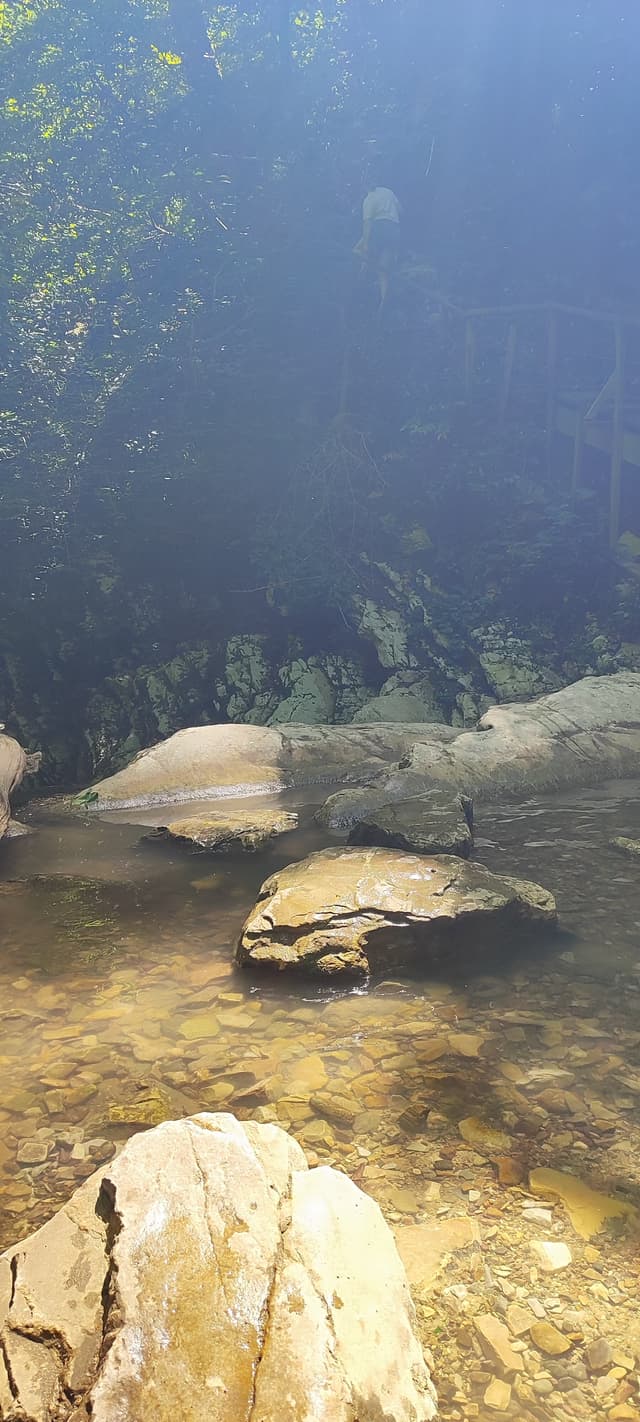 Водопад Изумрудная купель