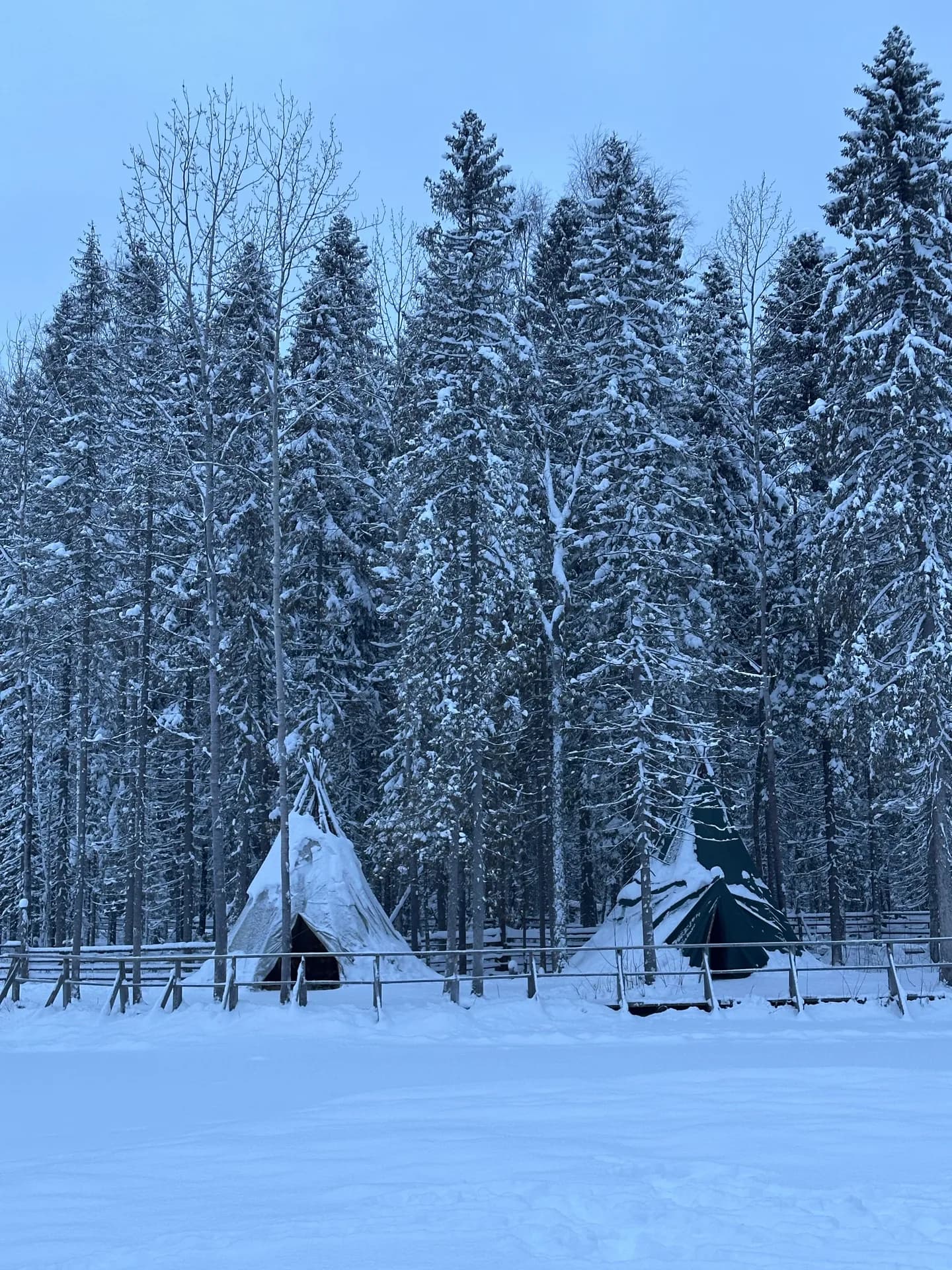 Деревня саамов