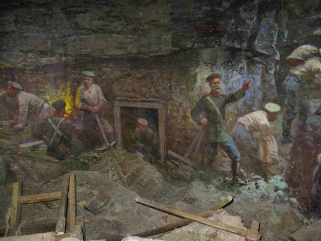 Панорама «Оборона Севастополя 1854–1855 гг.» — фото изнутри
