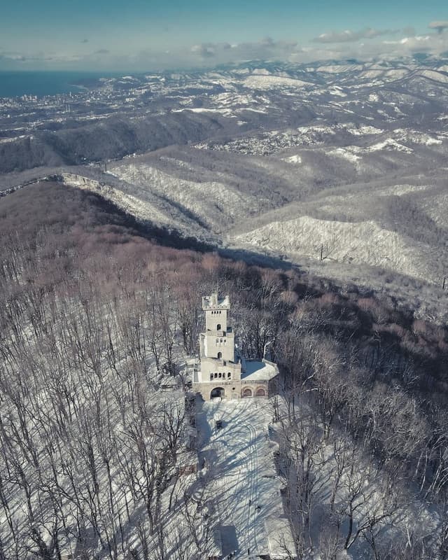 Гора Ахун 663 метра