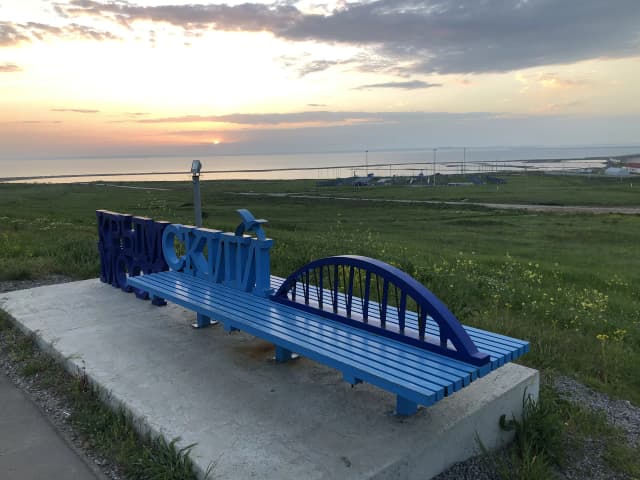Скамейка Крымский мост