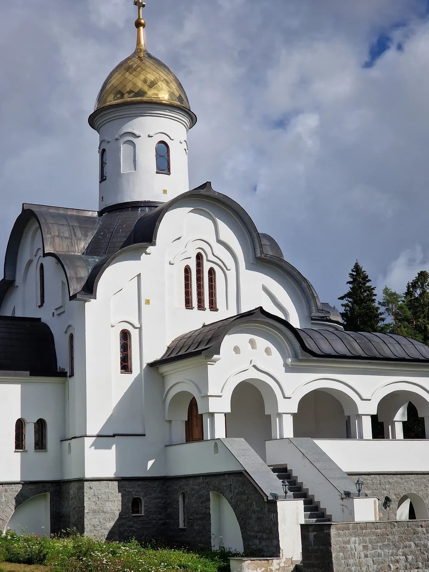 Церковь Александра Невского в скиту Александра Невского Валаамского монастыря
