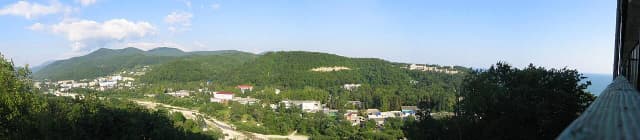 Шепси — панорама с холма