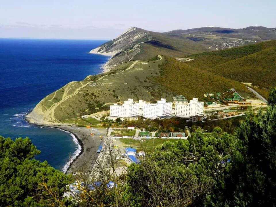 Сукко — вид с моря