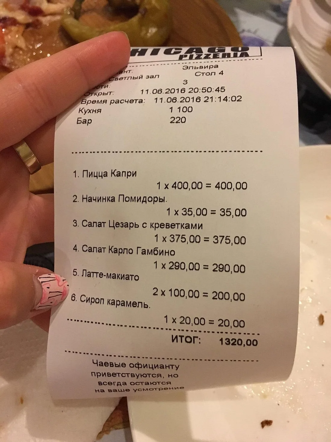 Пиццерия "Чикаго"