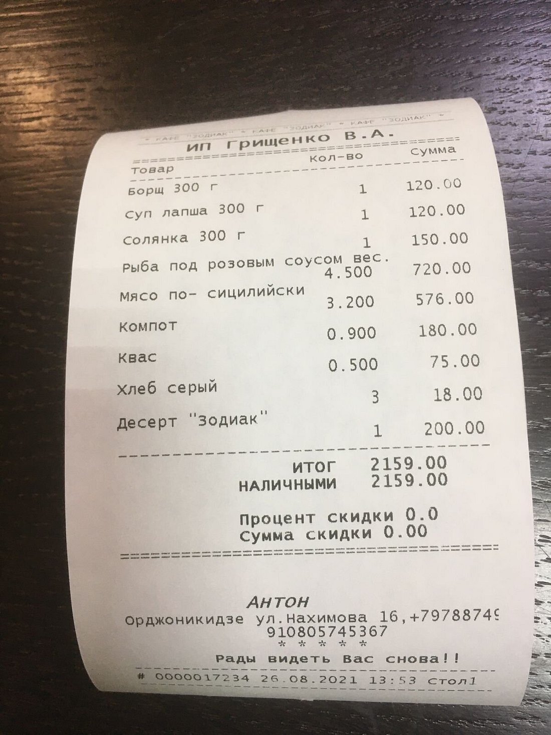 Зодиак